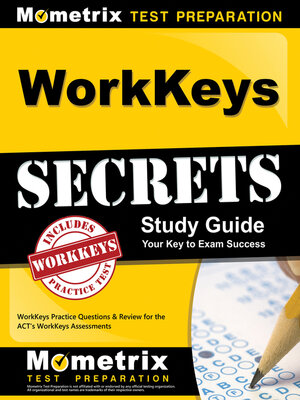 cover image of WorkKeys Secrets Study Guide